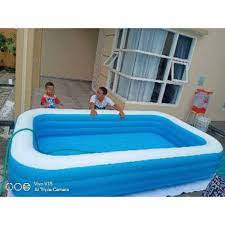 Bestway kolam renang anak ocean life pool. Bestway Kolam Renang Anak Dan Dewasa Dan Keluarga Jumbo Ban Karet 54009 Size 3 05 Meter Shopee Indonesia