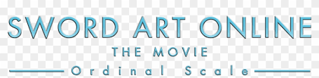 A movie sword art online the movie: Sword Art Online The Movie Sword Art Online Ordinal Scale Logo Png Transparent Png 1280x544 1965986 Pngfind