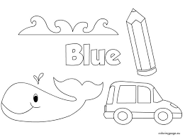 Color Blue Worksheets For Preschool Worksheets Are Definitely The Backbone To Students Gaining Knowle In 2021 Preschool Colors Color Blue Activities Color Activities