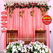 Tema rustic ini sebenarnya terlihat lebih kalem dan terlihat lebih unik dibandingkan dengan konsep shabby chic. Harga Dekorasi Lamaran Terbaik Juni 2021 Shopee Indonesia
