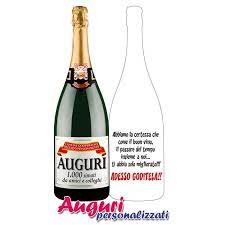 Biglietto Bottiglia Di Cm 9 5x32 Un Divertente E Simpatico Biglietto D Auguri Per Festeggiare Un A Neo Pensionato A A Bottiglia Pensionamento Compleanno Figli