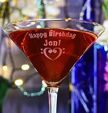 The margarita — triple sec, tequila, and lime juice — was created in 1938 in mexico and is widely considered the official drink of having fun. Personalized Classic Martini Glasses Glass With A Twist