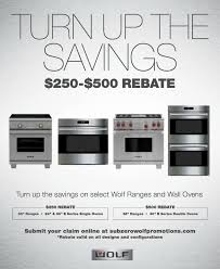 Discover a new world of cooking with the wolf 30 dual fuel range, the best of two worlds, actually. Universal Turns Up The Heat With Wolf S Turn Up The Savings Rebates Get Up To 500 Rebate On Select Ranges Wall Ovens Universal Appliance And Kitchen Center