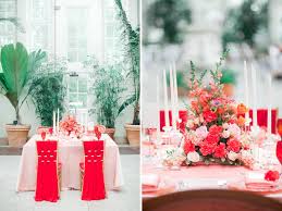 Here we'll list 8 stunning coral wedding color combinations. A Coral Poppy Red Palette Styled Two Ways