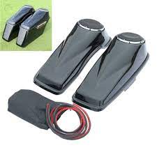 Motorcycle 6 5 Speaker Saddlebag Lid For Harley Touring Road King Electra Road Street Glide Ultra Classic 2014 2018 Street Glide Ultra Classic Saddle Bags