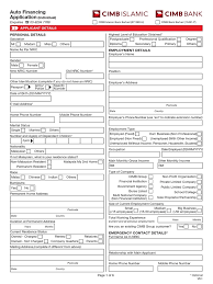 Cimb islamic bank berhad in kuala lumpur. Application Form Credit Card Credit