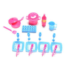 Shop for girls kitchen set online at target. Buy 18 Pieces Set Of Mini Kitchen Tableware Barbie Children S Play House Toys At Affordable Prices Free Shipping Real Reviews With Photos Joom