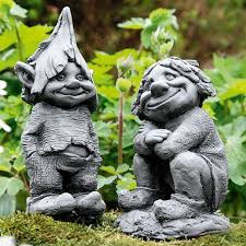 Mini Gartengnome Dosel Schlaubi Gartenfiguren Gartenfiguren Figur Garten
