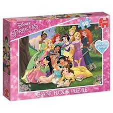 Stop motion fairytale birthday party disney fairy kids party theme fairy tales for kids little red ridding hood art for kids school. Buy Jumbo Disney Princess Giant Floor Puzzle 50 Pieces Featuring Ariel Tiana Aurora Snow White Belle Cinderella And More 68 X 49 Cm Online In South Korea B07xskcpkc