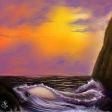 Digital Painting Of Netflix S Bob Ross Beauty Is Everywhere Episode 1 Happytrees