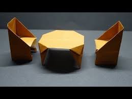 How To Make A Paper Table Diy Origami Paper Crafts Easy Origami Youtube Easy Paper Crafts Diy Cool Paper Crafts Origami Easy