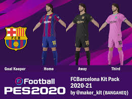 You can choose fc barca and customize your players with the latest fc barca dream league soccer. Pes 2020 Barcelona 20 21 Kit Set By Maker Kit Pes Patch