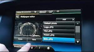 How To Set The Ford Sync Wallpaper Youtube
