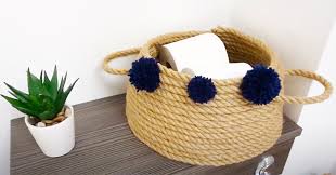 And believe it or not, all i ended up using were a few. How To Make A Rope Basket