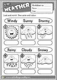 Great Lesson For Teaching Students Different Types Of Weather Weather Worksheets Seasons Worksheets English Teaching Resources