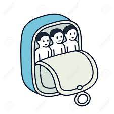 What are another words for packed like sardines belonging to phrase? People Packed Together Like Sardines In A Can Funny Metaphor Royalty Free Cliparts Vectors And Stock Illustration Image 126321409