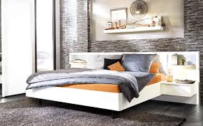 Le chevet flottant peut constituer un element de lencadrement meme du lit ou etre fixe au mur. Lit Avec Chevets Suspendus Story