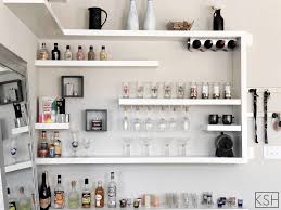This ikea hack using the tarva dresser is such an amazing diy furniture project! Bring On The Boo Ze How To Easily Create A Home Bar Using Ikea Furniture Kayla Simone Home