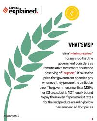 Agriculture the production of food through the raising of crops and/or animals. What Is Minimum Support Price Msp For Farmers