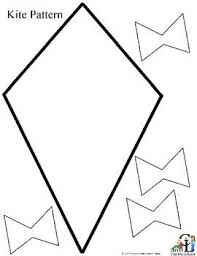 Free Kite Pattern Letter A Crafts Kites Preschool Kites Craft