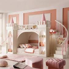 My Girls Dream Room Do It In Blue Grey And And Dragons For A Boy Cool Kids Bedrooms Castle Bed Little Girl Rooms
