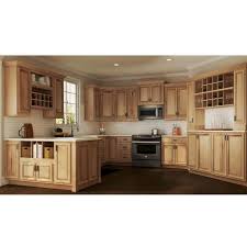 You won t need to dig around for the ice cream scoop or whisk again. Hampton Bay Hampton Assembled 36x34 5x24 In Farmhouse Apron Front Sink Base Kitchen Cabinet In Natural Hickory Ksbd36 Nhk The Home Depot