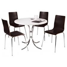 Most modular conference room table sets include rectangular tables with a 2:1 proportion of long to short side. Loft Round Meeting Table And Chairs Set Leisure Furniture Direct