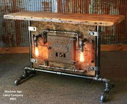 Tables And Stands Free Usa Shipping Steampunk Furniture Vintage Industrial Furniture Barn Wood