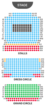 vaudeville theatre seating plan now playing magic goes wrong