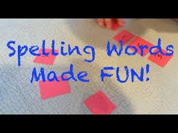 4 Fun Ways To Practice Spelling Words Youtube