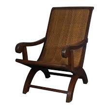 20th Century Vintage Erdos Ko Home Javanese Rest Chair In 2020 Chair Colonial Chair Teak Wood