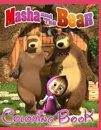 2016 ninja turtle coloring pages. Masha And The Bear Coloring Book Funny Book For Children S Creativity Amazon De Books Sabrina Fremdsprachige Bucher
