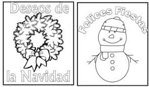 10 Different Christmas Happy Holidays Cards To Color Please See Preview For More Informatio Coloring Holiday Cards Spanish Christmas Spanish Christmas Cards