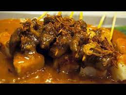 Sate padang, makanan favoritnya orang indonesia di kala malam menghampiri. Resepi Kuah Sate Padang