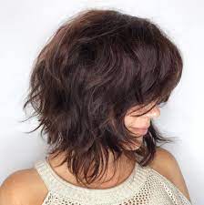 5 of 7 view all 60 Most Beneficial Haircuts For Thick Hair Of Any Length Bob Haircuts For Thick Hair Haircut For Thick Hair Shag Bob Haircut