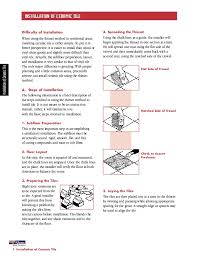 Once it is applied, you have 30 minutes (open time) in which to get the tile installed before it starts to skin over and you can have adhesion issues. Cereamic