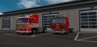Ets2 Scania 143 Hedmark Transport Skin V1 1 37 X Transportation Hedmark Skin