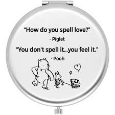 October 25, 2020 travel quote famous quotes , inspirational quotes , motivational quotes , travel quotes winnie the pooh Buy Muminglong Inspirational Winnie The Pooh Quotes And Saying Frosted Travel Beauty Makeup Mirror For Sister Friends Girls Daughter Birthday Christmas Ideas For Her How Do You Spell Love Silver Online In Indonesia B08n48j3yy