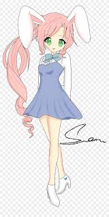 How to draw bunny rabbits : Commission Anime Bunny Girl Drawing Free Transparent Png Clipart Images Download