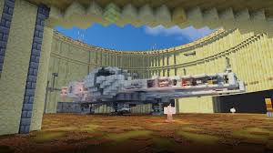 Ascii characters only (characters found on a standard us keyboard); Millennium Falcon Minecraft