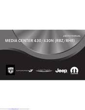 A four digit security code is required in order for the radio to. Chrysler Media Center 430 Rbz Manuals Manualslib