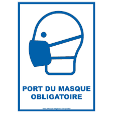 C'est un peu absurde ! non, la mention ne protège pas des contaminations ne signifie pas que les masques sont inefficaces. Affiche De Port Du Masque Obligatoire Gratuite