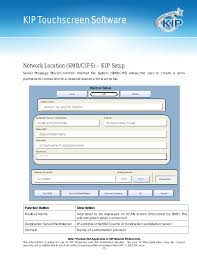 Kip 7100 printer driver for windows download. Network Location Smb Cifs Kip Setup Kip Touchscreen Software Konica Minolta Kip 7100 User Manual Page 73 205