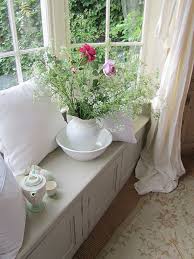 Pretty English Window Seat Bow Window Window Seat Cottage Decor