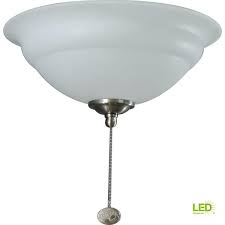 Replacing your ceiling fan's light kit can be difficult as well. Hampton Bay Altura Led Universal Ceiling Fan Light Kit 91169 The Home Depot