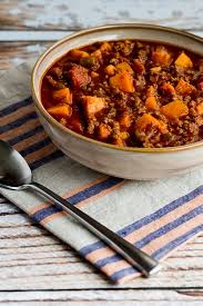 Turkey Sweet Potato Chili Video Kalyn S Kitchen Recipe Recipes Turkey Sweet Potato Chili Sweet Potato Recipes Healthy