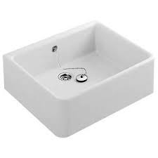 Evier A Poser Ceramique Blanc Targa 1 Bac 600 X 500 Evier A Poser Evier Evier Timbre