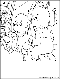Welcome to the berenstain bears wiki, a database of information for all things berenstain bears. Berenstein Bears Coloring Pages Free Printable Colouring Pages For Kids To Print And Color In
