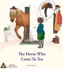 The Horse Who Came To Tea (CONTAINS SCAT!) Art pack hentai PARODY