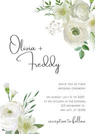 Each petal, bloom and leaf is handrolled from strips of paper. Wedding Invitation Templates To Customize For Free Canva